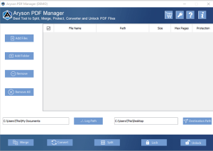 Aryson PDF Manager screenshot