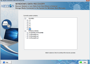 software - Aryson Windows Data Recovery 21.9 screenshot