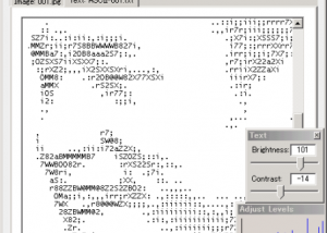 ASCII Generator dotNET screenshot