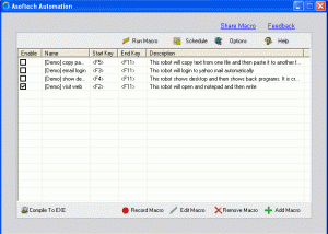 software - Asoftech Automation 3.1 screenshot