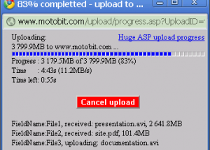 software - ASP file upload 2.3 screenshot