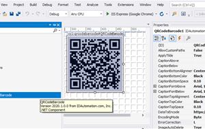 ASP.NET Linear Barcode Web Server screenshot