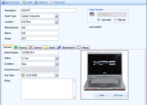 Asset Manager Enterprise Edition screenshot