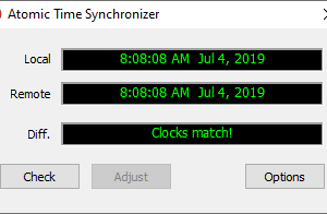 software - Atomic Time Synchronizer 10 screenshot