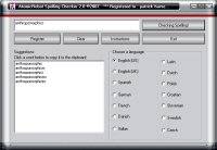 software - Atomicrobot Spelling Checker 2.0 screenshot