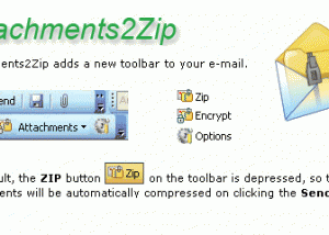 Attachments2Zip for Outlook screenshot