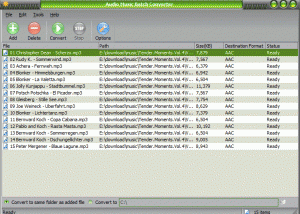 software - Audio Music Batch Converter 4.1.3 screenshot