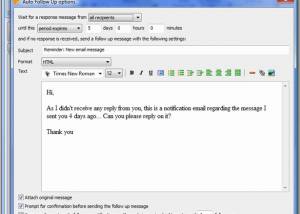 software - Auto Follow Up 1.0.83 screenshot