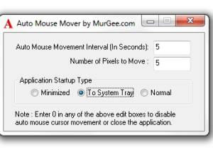Auto Mouse Mover screenshot