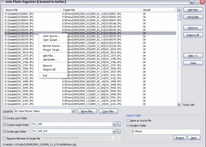 software - Auto Photo Organizer 2.4.739 screenshot