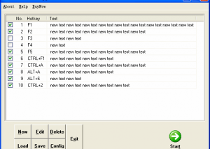 software - Auto Text Typer 1.5.2 screenshot