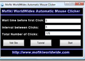 Automatic Mouse Clicker MWW screenshot