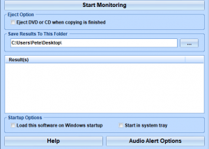 Automatically Copy DVD or CD To Hard Drive When Inserted Software screenshot