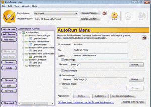 software - AutoRun Architect 3.01 screenshot