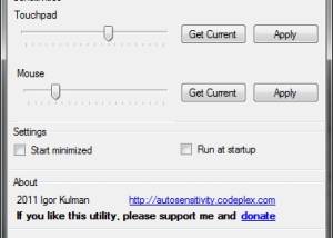 software - AutoSensitivity 1.0 screenshot