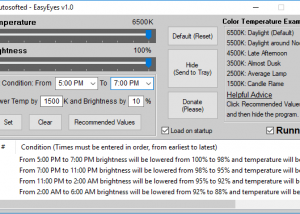 Autosofted EasyEyes screenshot