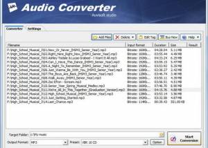 Auvisoft Audio Converter screenshot