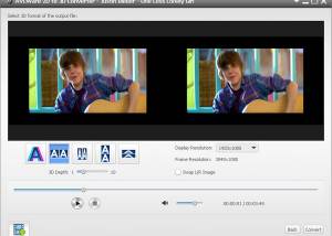 AVCWare 2D to 3D Converter screenshot