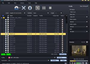 AVCWare DVD to DPG Converter screenshot