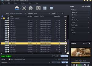 AVCWare DVD to WMV Converter screenshot
