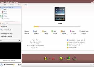 software - AVCWare iPad Mate Platinum 5.5.3.20131014 screenshot