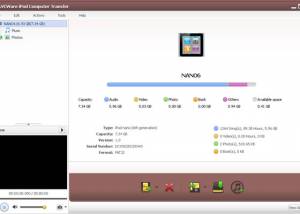 AVCWare iPod Computer Transfer screenshot