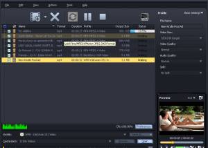 software - AVCWare Mobile Video Converter 6.0.9.1210 screenshot