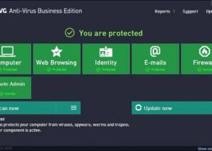 software - AVG AntiVirus Business Edition 2016 screenshot