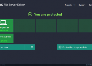software - AVG File Server Edition 2016 screenshot