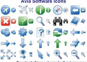 Avia Software Icons screenshot