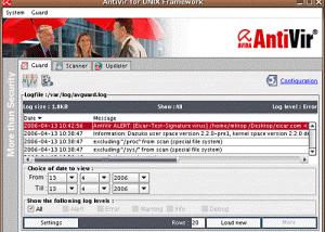 Avira Server Security screenshot