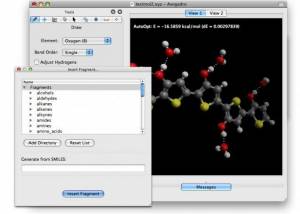 Full Avogadro screenshot