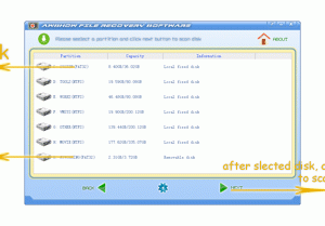 Awshow File Recovery Software screenshot