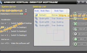software - Awshow Virtual Desktop Software 1.0.0.1 screenshot