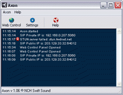 software - Axon Free Virtual PBx System 2.20 screenshot