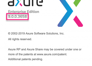 Full Axure RP Enterprise Edition screenshot