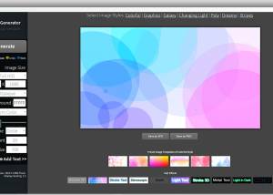 software - Background Generator Desktop Version 1.1.1 screenshot