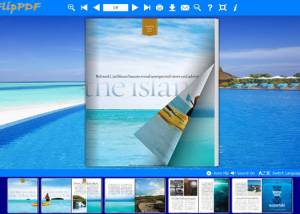 Bahamas Templates for Flipping Book screenshot