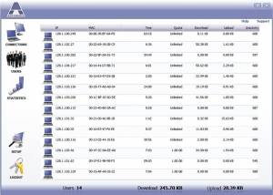 software - Bandwidth Manager Software 4.0.2 screenshot