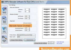 software - Bank Barcodes Software 7.3.1.2 screenshot