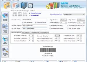 software - Barcode for Library System 9.3.0.1 screenshot