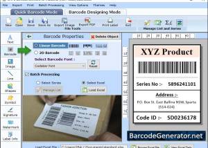 software - Barcode Generator Software for Industry 8.4.1.2 screenshot