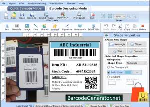 Barcode Generator Software for Retail screenshot