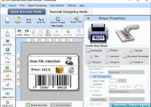 software - Barcode Label Design Software 6.1.2.3 screenshot