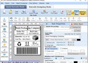 software - Barcode Label Maker Industry 7.0.9 screenshot