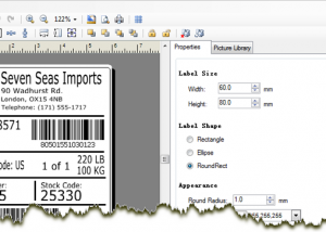 software - Barcode Label Printing SDK for .NET 20.1.8 screenshot