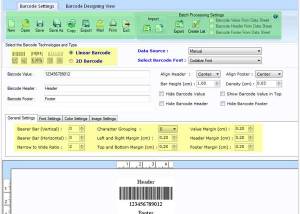 Barcode Label Software screenshot
