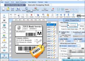 software - Barcode Label Software for Banks 3.2 screenshot