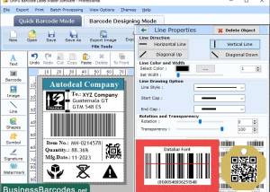 software - Barcode label Software for Inventory 2.8 screenshot
