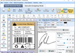 Barcode Labels Professional utility screenshot